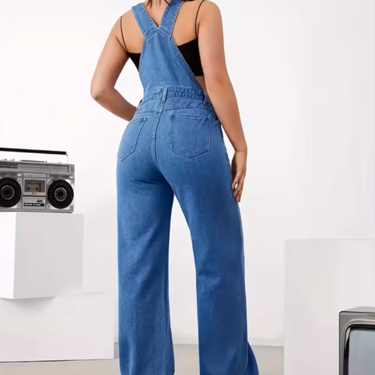 Navy Blue Overalls